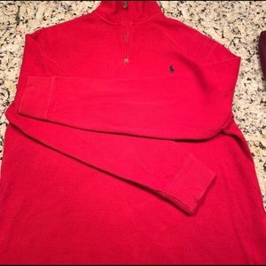 COPY - Men’s Polo Quarter Zip. Size M